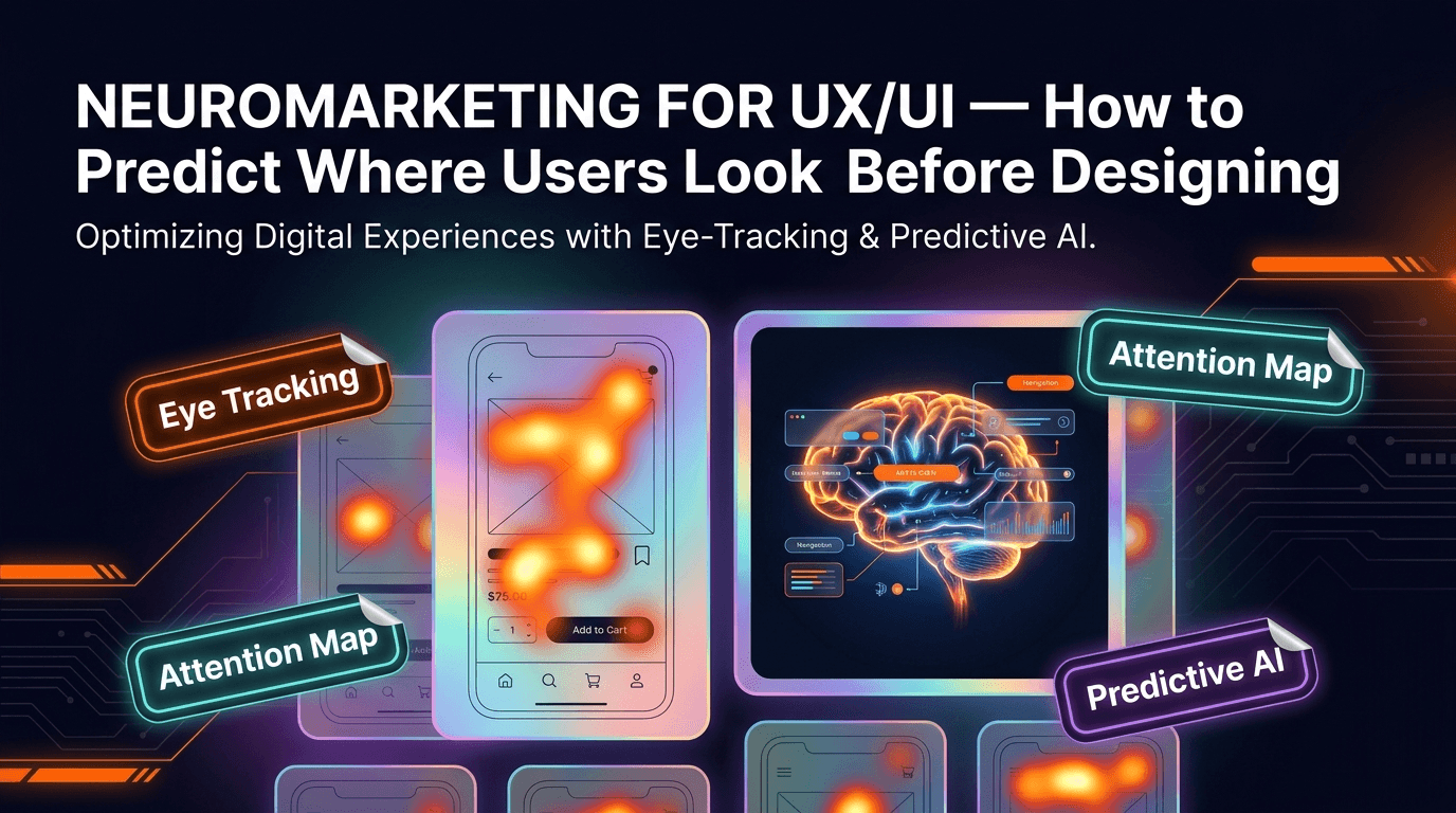 Neuromarketing for UX/UI: Predict Where Users Look Before You Design